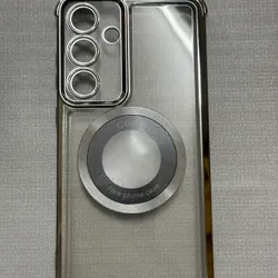 Ốp lưng silicon sạc không dây từ tính điện thoại Samsung S25+ 564379