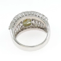Nhẫn Chrysolite Cat's Eye PT900 3.29CT - Hàng hiệu Chính hãng 850768