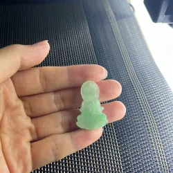 Phật bà quan âm đá Cẩm thạch xanh Ngọc 1011967