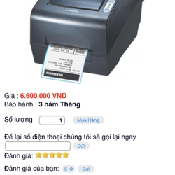 Thanh Lý Máy in Bixolon Chính Hãng