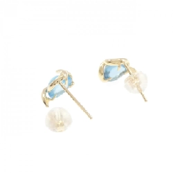 K18YG Blue Topaz Bông tai - Hàng hiệu Chính hãng 874691