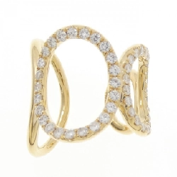 Nhẫn kim cương 750YG 0.75CT - Hàng hiệu Authentic 854358