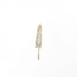 Bông tai kim cương K18YG 0.10CT một bên - Hàng hiệu Chính hãng