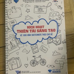 Sketchnote 1000 hình kích hoạt thiên tài sáng tạo cân bằng bán cầu não cho bé 147243