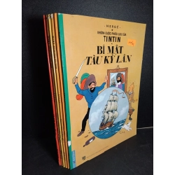 Bộ 6 quyển Những cuộc phiêu lưu của TinTin mới 90% bẩn nhẹ rách gáy HCM1001 Hergé TRUYỆN TRANH Oreka-Blogmeo 21225