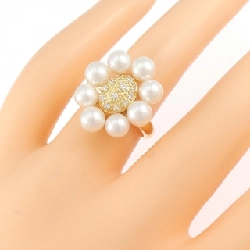 Nhẫn ngọc trai Akoya K18YG - Hàng hiệu Authentic 848926