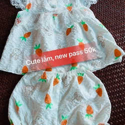 Set bộ siêu xinh cho bé gái 