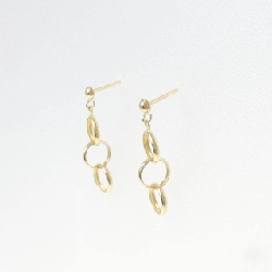 K18YG Bông tai - Hàng hiệu Authentic 865823