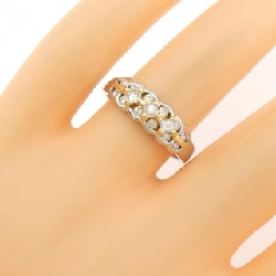 Nhẫn kim cương K18YG/PT900 0.50CT - Hàng hiệu Chính hãng 848544