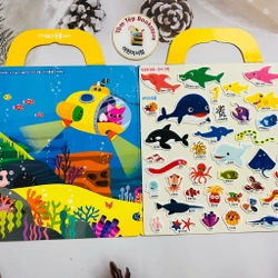 Set sticker tiếng Hàn cho bé 504945