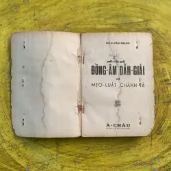 ĐỒNG ÂM DẪN GIẢI VÀ MẸO LUẬT CHÍNH TẢ - TRẦN VÂN THANH 790774