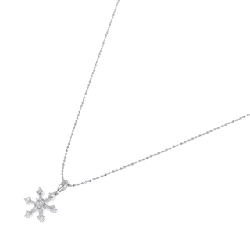 Dây chuyền kim cương Snowflake PT900/PT850 0.30CT - Hàng hiệu Chính hãng 861784