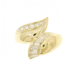 Nhẫn kim cương K18YG 0.32CT 672165