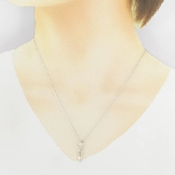 K18WG Dây chuyền kim cương ba viên 0.50CT - Hàng hiệu Chính hãng 862000