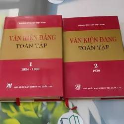 [MIỄN PHÍ BỌC SÁCH] [XƯA] Bộ Văn Kiện Đảng Toàn Tập (1924 - 1930) (1998) 990174