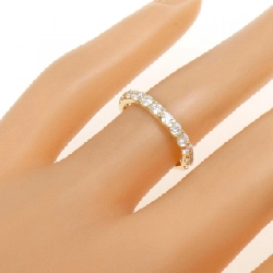 Nhẫn kim cương K18YG Half Eternity 0.50CT - Hàng hiệu Chính hãng 853803