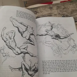 Sách dạy vẽ mỹ thuật. Người chuyển động.  695468