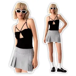 CHÂN VÁY NGẮN XẾP LI | LISA SKIRT - CLÉLIE SIZE M 792390