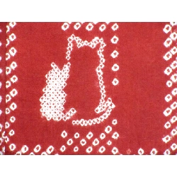 Yukata nữ, xử lý shibori, kích thước F - Hàng hiệu Authentic 876204