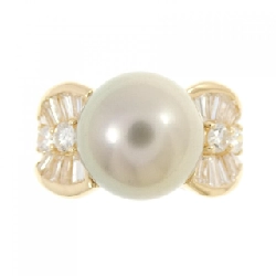 Nhẫn ngọc trai đen K18YG 10.5mm 669592