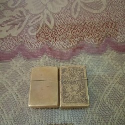 Bật lửa zippo đồng nguyên khối 14074