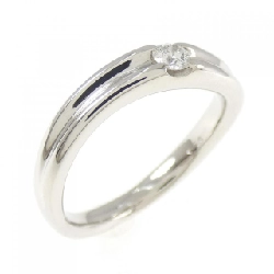 Nhẫn kim cương PT950 Solitaire 0.10CT