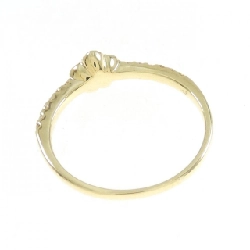 Nhẫn kim cương hoa K18YG 0.26CT - Hàng hiệu Authentic 857403