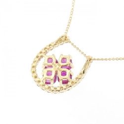 Dây chuyền ruby K18YG 0.50CT - Hàng hiệu chính hãng 862164