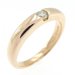 Nhẫn kim cương K18PG Solitaire 0.09CT