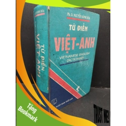 (TẶNG BOOKMARK) Từ điển Việt Anh mới 70% bẩn bìa, ố vàng, tróc gáy, bìa cứng 1994 RBK2110 Ph.D. Nguyễn Đình Hòa HỌC NGOẠI NGỮ