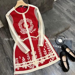 Váy dạ ren sz M- măc 1 lần 106905