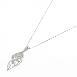 K18WG Lá Cây Dây Chuyền Kim Cương 0.25CT - Hàng hiệu Chính hãng 860959