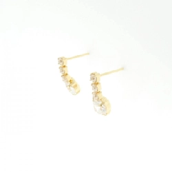 K18YG Cubic Bông tai - Hàng hiệu Chính hãng 875838