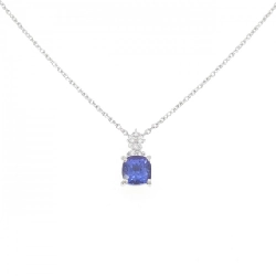 Dây chuyền Tanzanite K18WG 1.00CT - Hàng hiệu Chính hãng