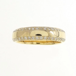 Nhẫn kim cương K18YG 0.45CT 673700