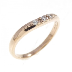 Nhẫn kim cương K18PG 0.034CT - Hàng hiệu Authentic