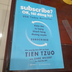 subscribe? OK, tôi đăng ký - Kiếm tiền từ lượng khách hàng thường xuyên