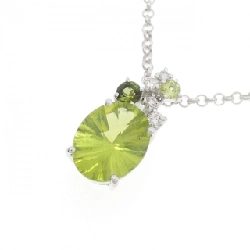K18WG Peridot Necklace 2.26CT - Hàng hiệu Chính hãng 856484
