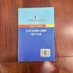 Giáo trình Luật Hành chính 1031919