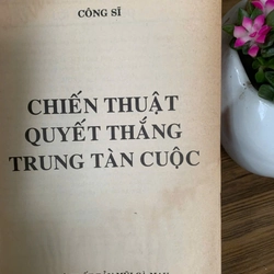 Chiến thuật quyết thắng trung, tàn cuộc _ sách cờ tướng cũ, sách cờ tướng hay  358263