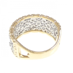 Nhẫn kim cương K18YG/PT900 0.27CT 672659