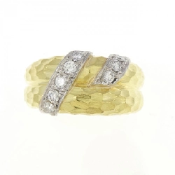 Nhẫn kim cương K18YG/PT900 0.25CT 670733