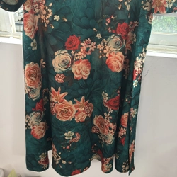Đầm dự tiệc Guco, size M xanh lá, chỉ qua hai lần sử dụng 529581