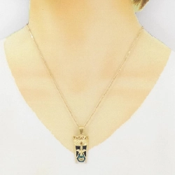 Dây chuyền men 750YG - Hàng hiệu Authentic 860838