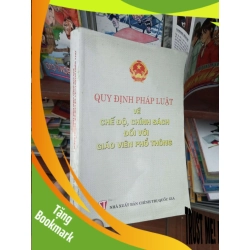 (TẶNG BOOKMARK) Quy định pháp luật về chế độ chính sách đối với giáo viên phổ thông 2004 Sách chính trị - pháp lý RBK-AK19