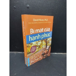 Bí mật của hạnh phúc David Niven và ph.D 2021 mới 80% ố nhẹ bẩn bìa HCM2704 kỹ năng sống nghệ thuật sống 139902