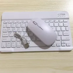 Combo Chuột + Bàn phím Bluetooth like new (kết nối điện thoại, máy tính bảng có Bluetooth)