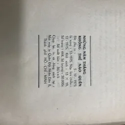 Những năm tháng không thể nào quên Võ Nguyễn Giáp in lần 2 1975 726291