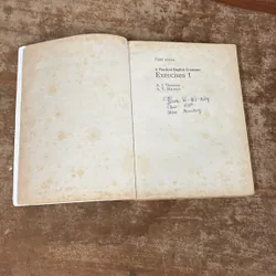 A PRACTICAL ENGLISH GRAMMAR- THOMSON&MARTINET 675089