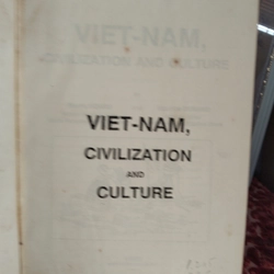 Văn mình và Văn Hoá Việt Nam từ Vietnam Civilization and Culture (Xưa, đẹp, hiếm, tặng quà 546131